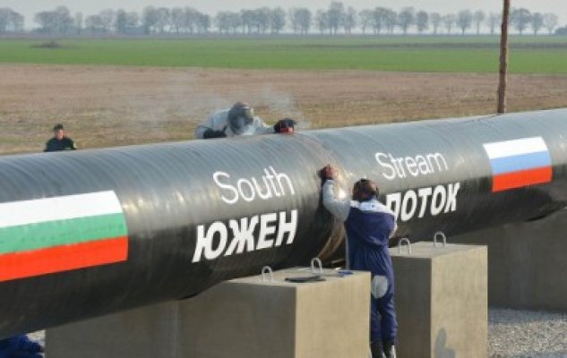 Bulgaria suspendă pregătirile pentru construirea gazoductului South Stream